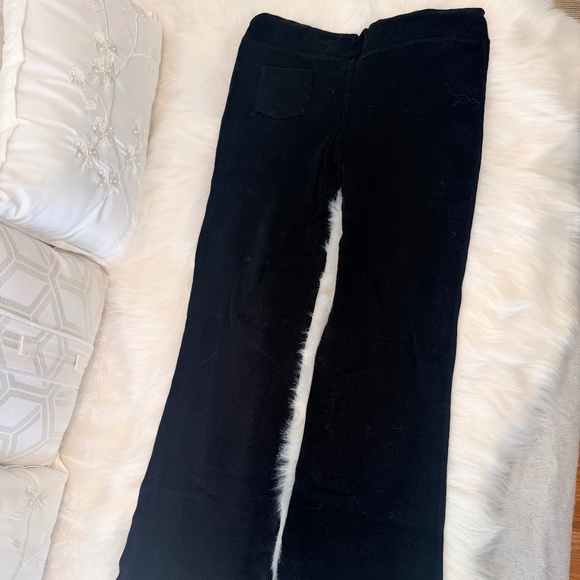 Guess Black Waffle Lounging Pants/Drawstring Waist - Picture 2 of 14